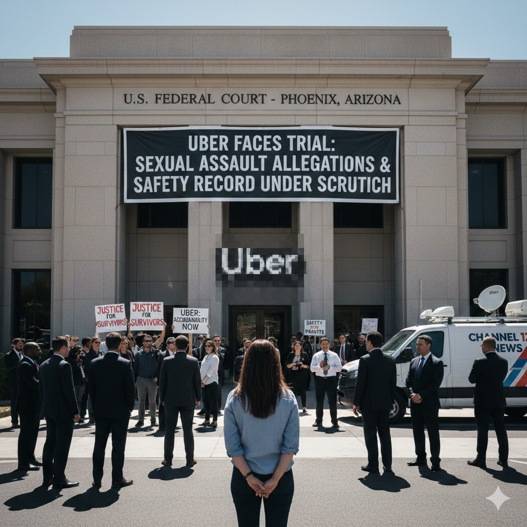 Uber enfrenta juicio por agresión sexual en Arizona que pone bajo escrutinio su historial de seguridad